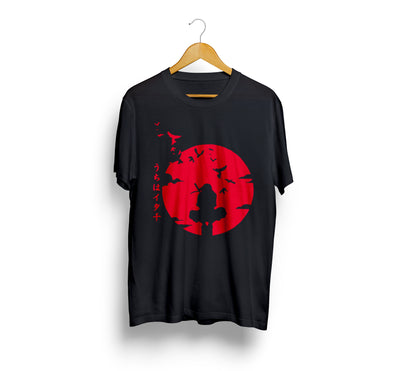 Itachi Uchiha - Red Moon T-Shirt